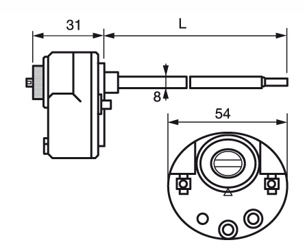 Thermostat single pole схема подключения